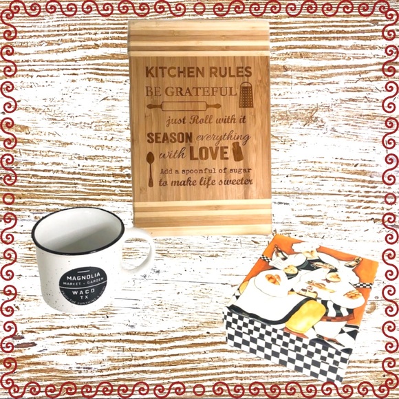 Kitchen Rules Set - Picture 1 of 5